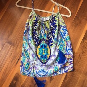 ROCOCO SAND Ecstasy Drawstring Tank Ibiza XS